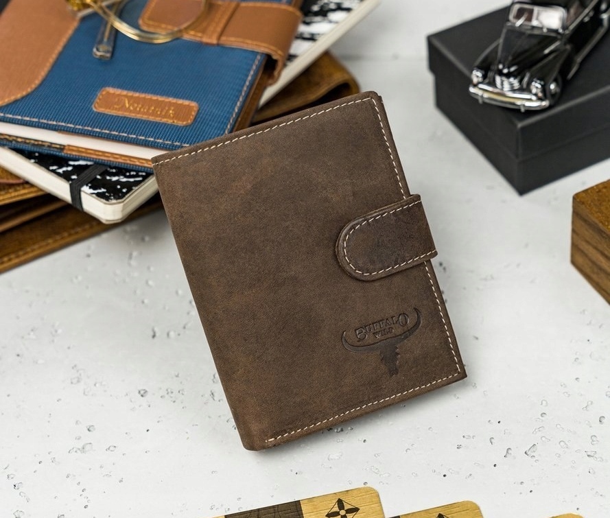 Кошелек мужской Buffalo Wild RM-03L-HBW BROWN Кошелек мужской Buffalo Wild RM-03L-HBW BROWN
